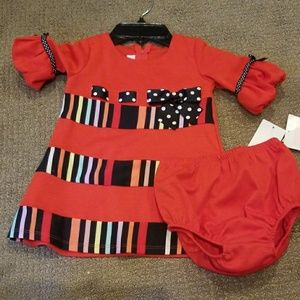 Bonnie Baby girl Mod dress